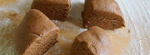 миндальные рогалики изумрудики. Шаг 6