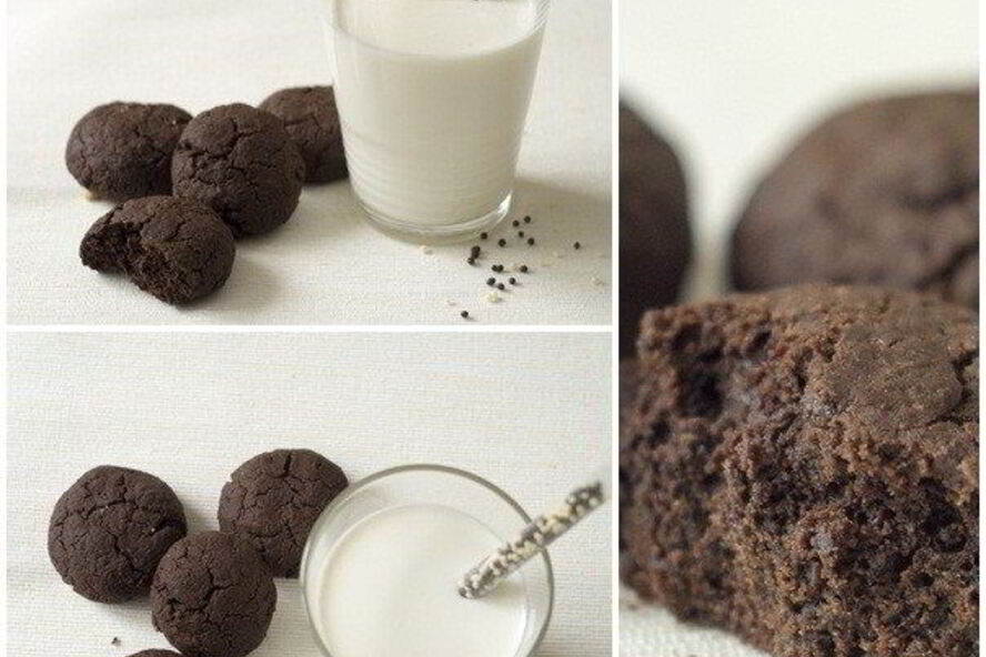 Рецепт мягкое шоколадное печенье