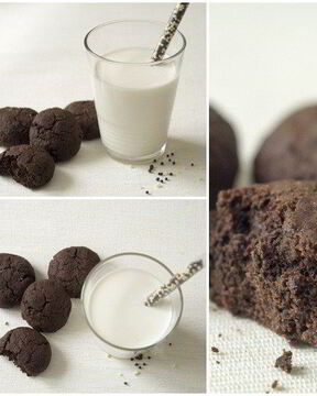 Мягкое шоколадное печенье