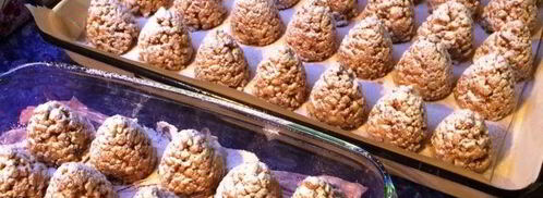 новогоднее печенье шишки. Шаг 9