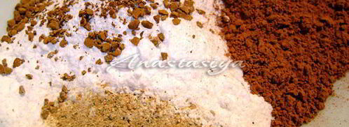 очень шоколадное печенье с трещинками. Шаг 2