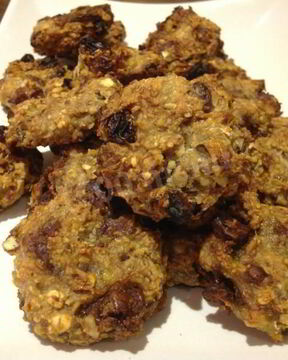 Овсяное печенье из бананов