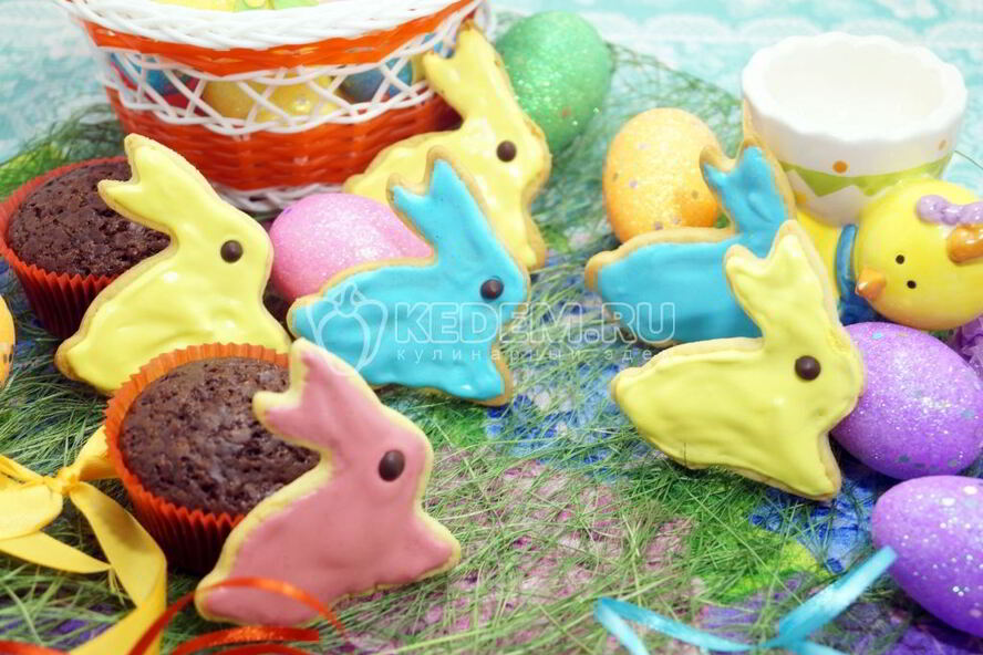 Рецепт пасхальное печенье пасхальные кролики