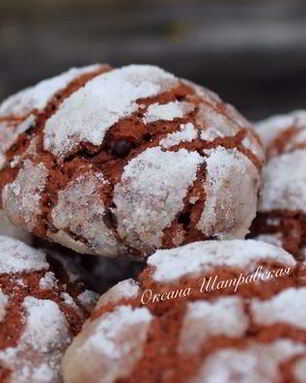 Печенье Красный бархат