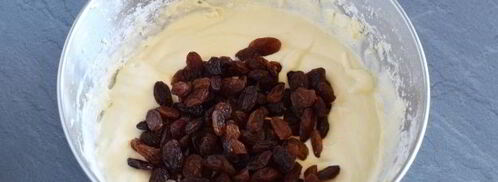 печенье мазурка с грецкими орехами и изюмом. Шаг 8