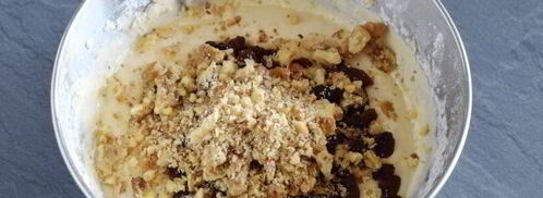 печенье мазурка с грецкими орехами и изюмом. Шаг 10