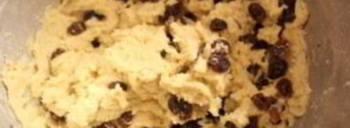 печенье с изюмом. Шаг 4