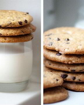 Печенье с каплями шоколада