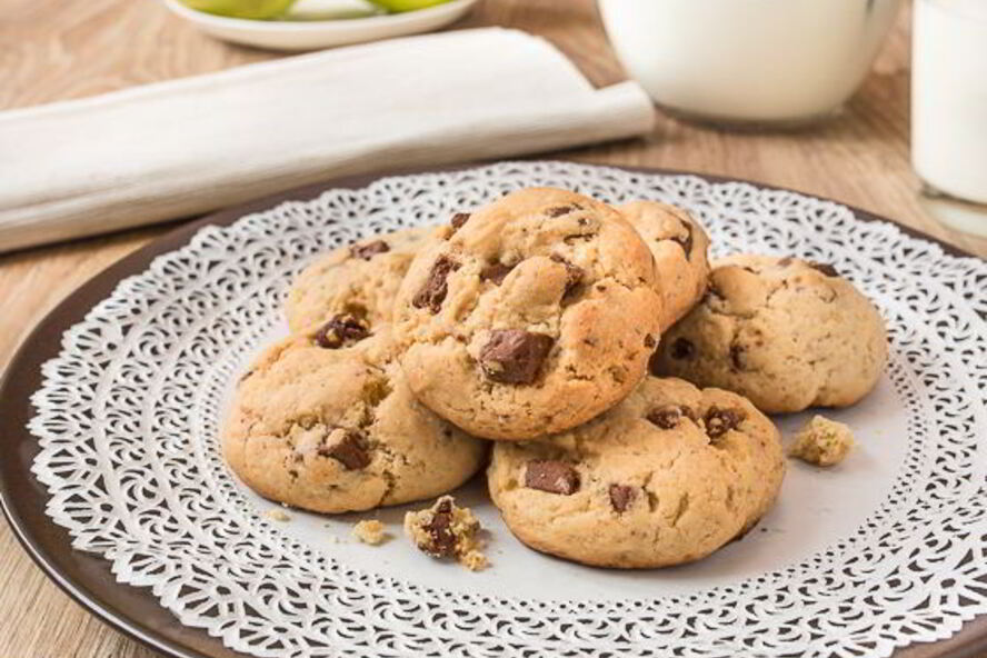 Рецепт печенье с шоколадом