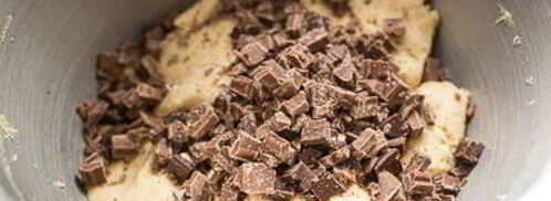 печенье с шоколадом. Шаг 7