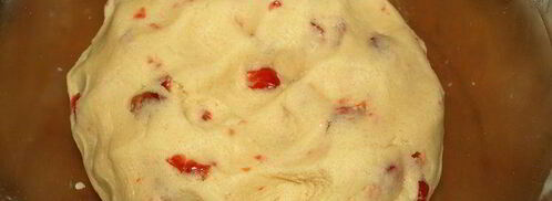 печенье с вяленой вишней и коньяком. Шаг 5