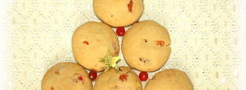 печенье с вяленой вишней и коньяком. Шаг 9