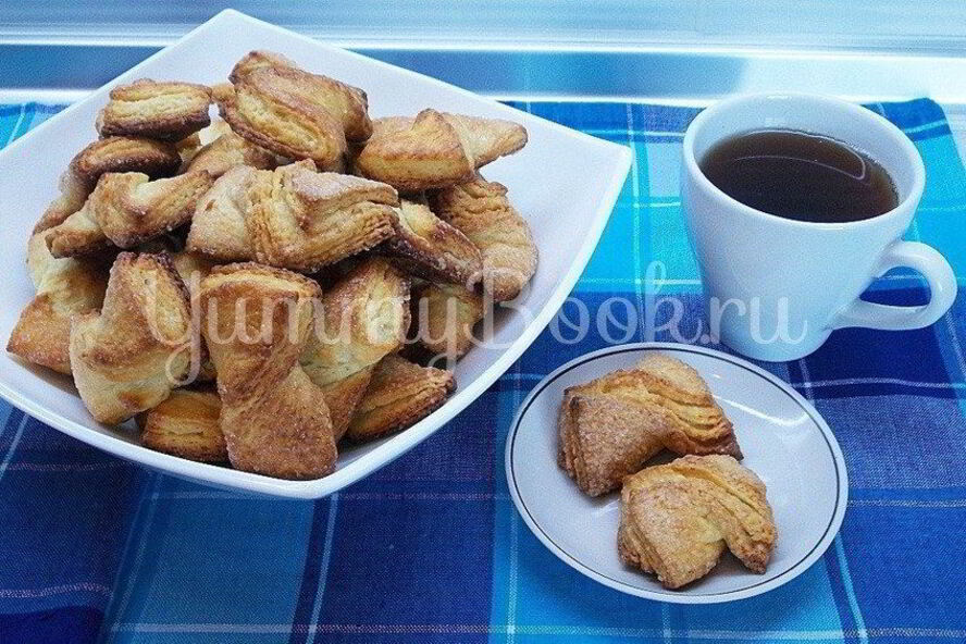 Рецепт печенье сахарные бантики