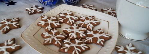 печенье снежинки в подарок друзьям и близким к новому году. Шаг 10