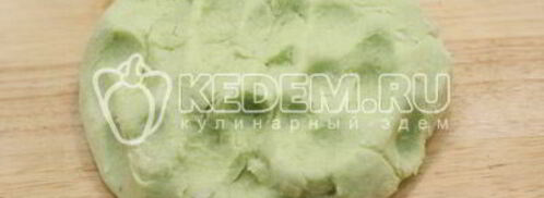 печенье зеленые пальцы. Шаг 5