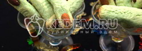 печенье зеленые пальцы. Шаг 9