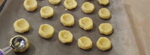 песочное печенье лимонные капельки. Шаг 6