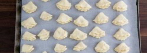 песочное печенье с творогом. Шаг 10