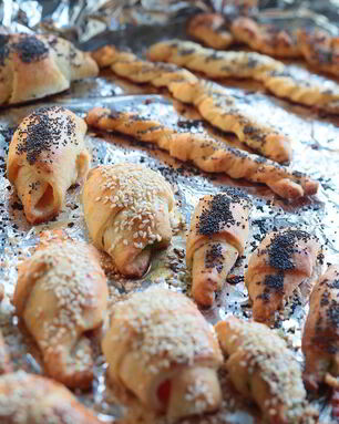 Рогалики из творога