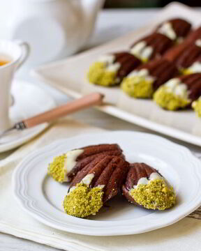 Шоколадное печенье Мадлен