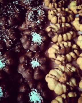 Сливочное печенье с лимонной цедрой