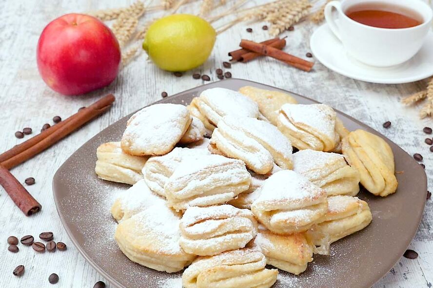 Рецепт творожное печенье без яиц