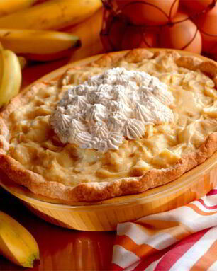 Бананово-апельсиновый пирог