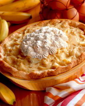 Бананово-апельсиновый пирог