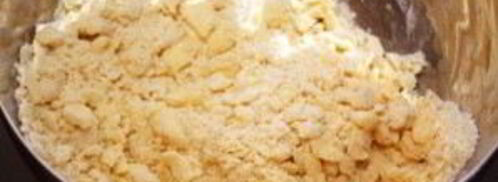 быстрый пирог с консервированными персиками. Шаг 2