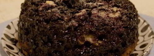 черничный пирог-перевертыш. Шаг 9