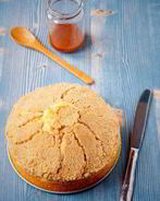 Французский яблочный пирог с крошкой