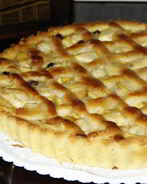 Итальянский пирог Torta Pane e Mele