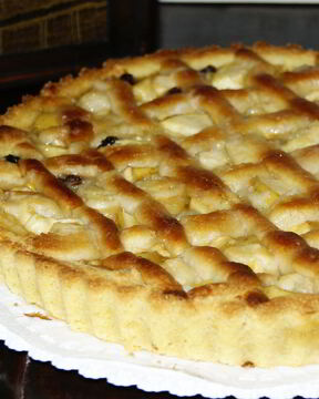 Итальянский пирог Torta Pane e Mele
