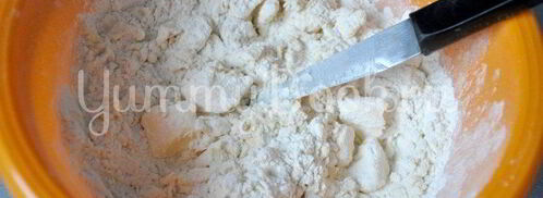 киш с семгой. Шаг 3