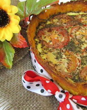 Овощной киш