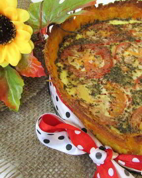 Овощной киш