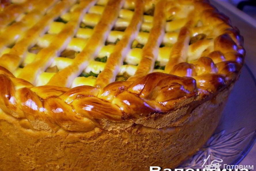 Рецепт пирог грибной помещичий