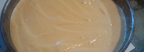 пирог из хурмы с мандариновой карамелью. Шаг 7