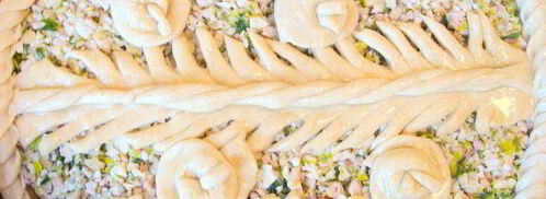 пирог из цельнозерновой муки интрига. Шаг 7