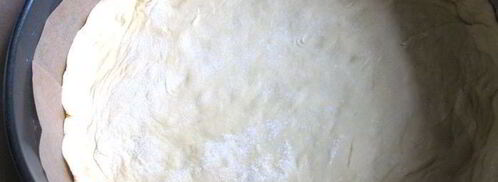 пирог из заварного теста с грибами. Шаг 9