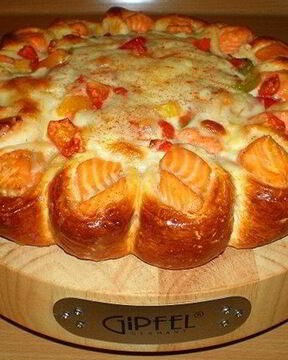 Пирог с горбушей