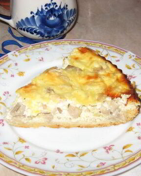 Пирог с грибами Нежный