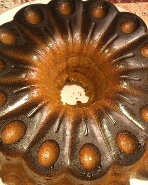 Пирог с грушевым повидлом