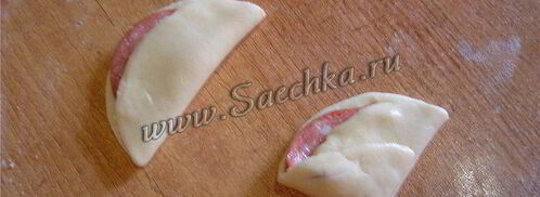 пирог с колбасой. Шаг 10