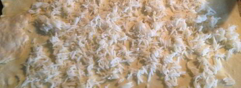 пирог с лососиной с слоеном тесте. Шаг 3