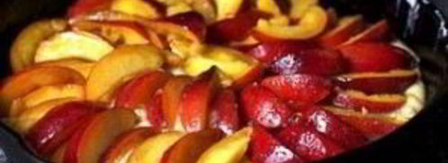 пирог с нектаринами. Шаг 3