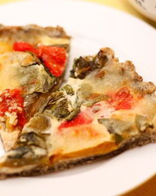 Пирог с разноцветным перцем