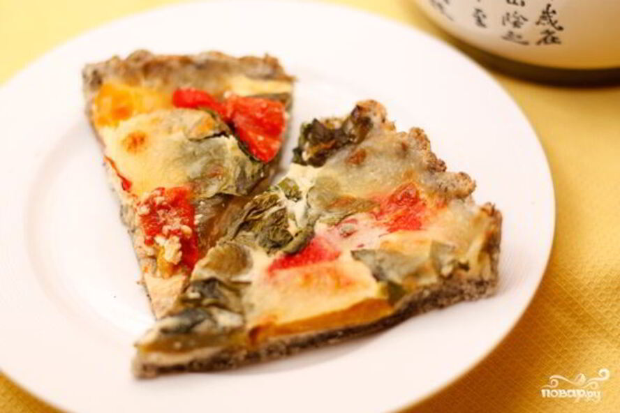 Рецепт пирог с разноцветным перцем