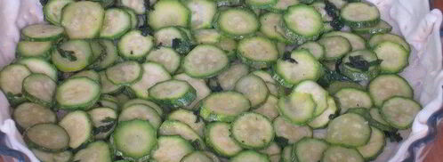 пирог с цветками цукини и моцареллой. Шаг 6