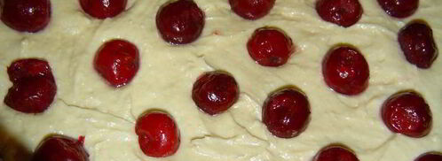 пирог с вишней день-ночь. Шаг 4